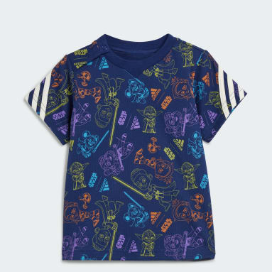 Kids Sportswear Blue adidas x Star Wars Young Jedi T-Shirt