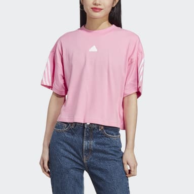 Women Sportswear Pink Future Icons 3-Stripes Tee