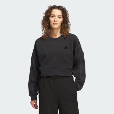 Women s Black Sweatshirts adidas US