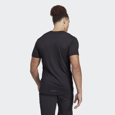 Men TERREX Black Terrex Agravic Pro Wool Trail Running Tee