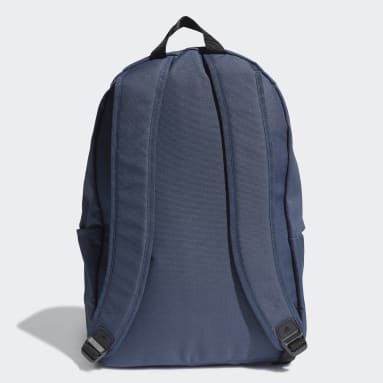 Morral Classic 3 Rayas (UNISEX) Azul Training