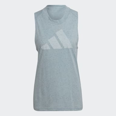 Polera sin Mangas adidas Sportswear Future Icons Winners 3.0 Gris Mujer Sportswear