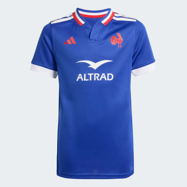 Maillot Domicile Équipe de France Rugby Junior Replica