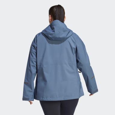 Frauen TERREX TERREX Multi RAIN.RDY 2.5-Layer Regenjacke – Große Größen Blau