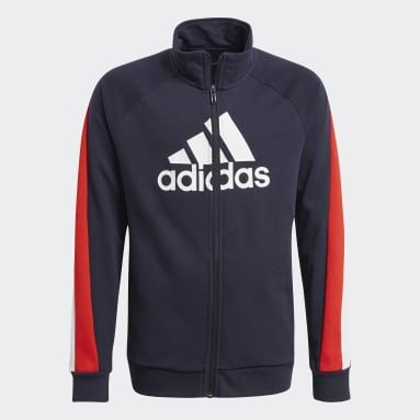 Jeugd 8-16 Jaar Sportswear Colorblock Big Badge of Sport Trainingspak