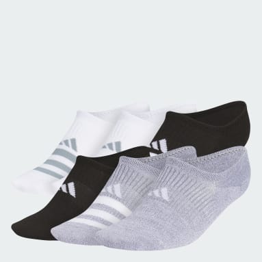 adidas white & black ballerina socks 2 pack