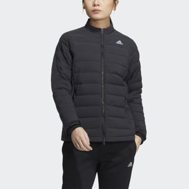 Women Golf Black 다운 재킷