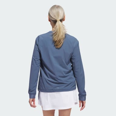 Women's Golf Blue Ultimate365 Tour WIND.RDY Pullover Sweatshirt