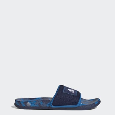 Sportswear modrá Pantofle adidas adilette Comfort x LEGO®