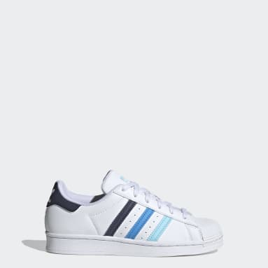 Kids Lifestyle White Superstar Shoes
