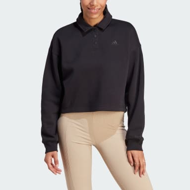 Sweat-shirt polo graphique molleton All SZN noir Femmes Sportswear