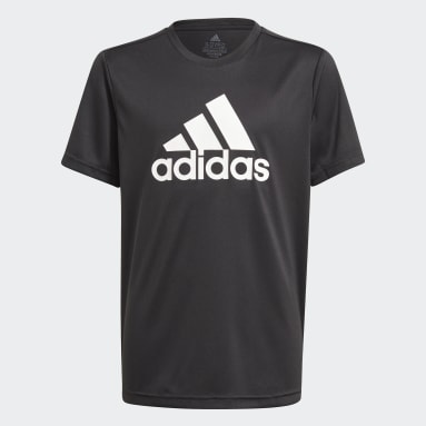 Polo adidas Designed To Move Big Logo Negro Niño Sportswear
