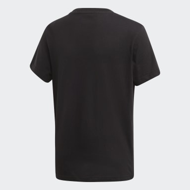 Camiseta Trefoil Negro Niño Originals
