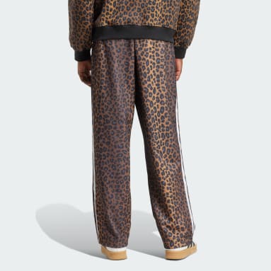 Pantalon de survêtement ample léopard Firebird