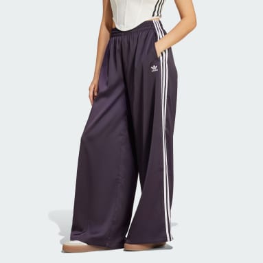 Adicolor Satin Wide Leg Eşofman Altı
