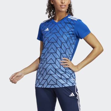 Maglia Team Icon 23 Blu Donna Calcio