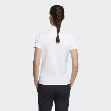 Women's Golf White Made to be Remade Rib Collar Shirt