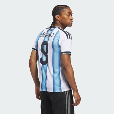 Argentina 26 Home Alvarez Jersey