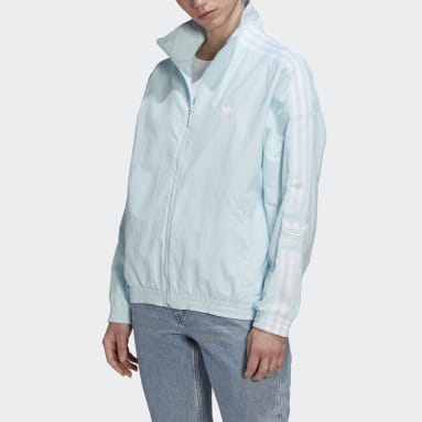 Track top adicolor Classics Lock-Up Blu Donna Originals