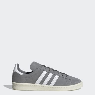 Tenis Campus 80s Gris Hombre Originals