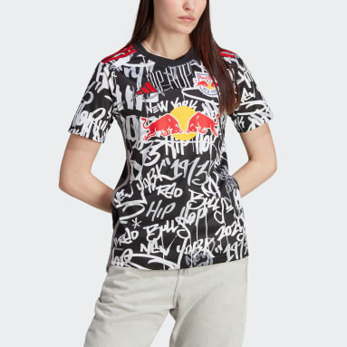 Adidas New York Red Bull Home 20/21 T-Shirt L