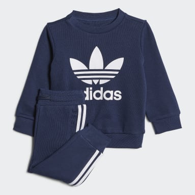 Infant & Toddler Originals Blue Crew Sweatshirt Set