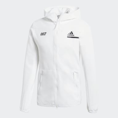 Men Sportswear White adidas Z.N.E. Jacket x James Bond