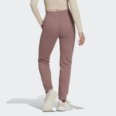 Ženy Originals nachová Kalhoty Adicolor Essentials Slim