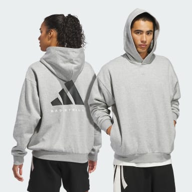 adidas Basketball Fleece kønsneutral hættetrøje