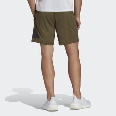 Pantalón corto Train Essentials Logo Training Verde Hombre Gimnasio Y Entrenamiento