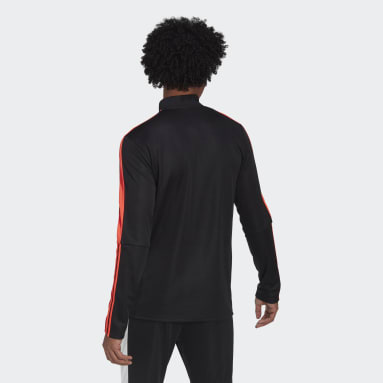 Buzo de Entrenamiento Tiro Essentials Negro Hombre Fútbol