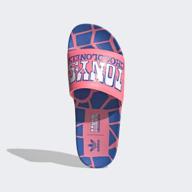 Chanclas Adilette Tony's Chocolonely Rojo Hombre Originals