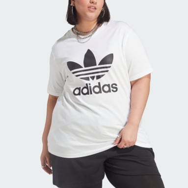 voor de hand liggend Verhogen Familielid Grote maten T-shirts voor dames | adidas NL