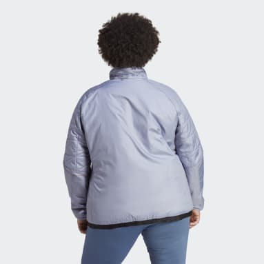 Women TERREX Purple Terrex Multi Insulated Jacket (Plus Size)