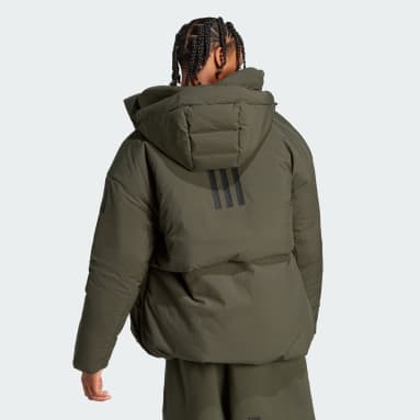 남성 Outdoor Green 마이쉘터 콜드레디 재킷