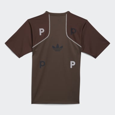 Muži Originals hnedá Tričko Pop Tech Short Sleeve
