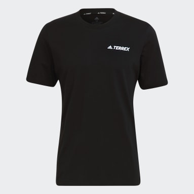Playera Terrex Mountain Landscape Estampada Negro Hombre TERREX