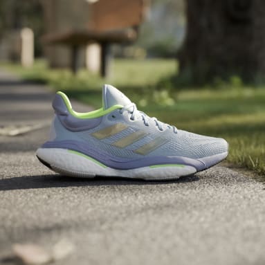 Kvinder Løb Blå Solarglide 6 sko