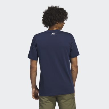 T-shirt de golf Bleu Hommes Golf
