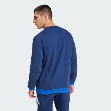 Sudadera cuello redondo Tiro 23 Competition Azul Hombre Fútbol