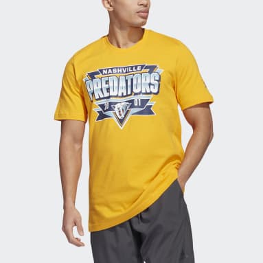 Men's Hockey Yellow Predators Playmaker Tee