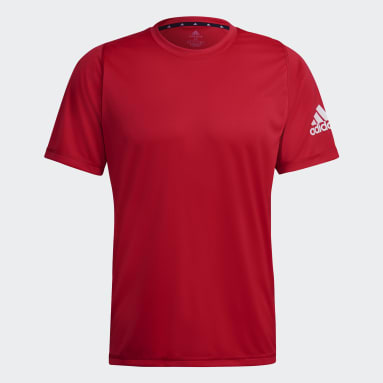 Camiseta Esportiva Freelift Ultimate AEROREADY Designed 2 Move Vermelho Homem Training
