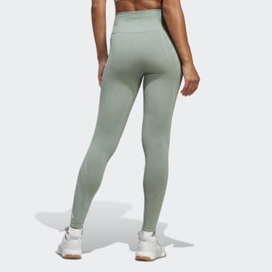 Ženy Tréning A Fitnes zelená Legíny FORMOTION Sculpted 7/8