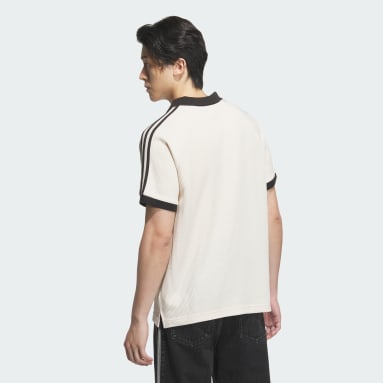 Waffle Poloshirt met Korte Mouwen