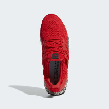 adidas red training shoes