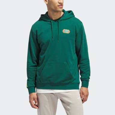Sudadera adidas shop verde oscuro