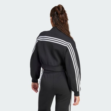Women Sportswear Black Future Icons 3-Stripes Bomber Jacket