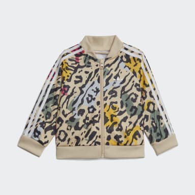 Completo Animal Print SST Beige Bambini Originals