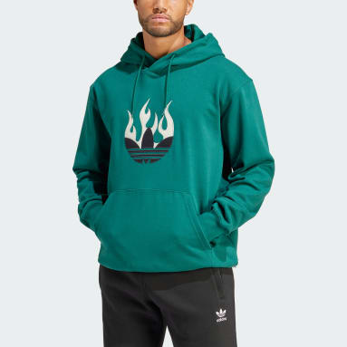 Poleron adidas originals verde top