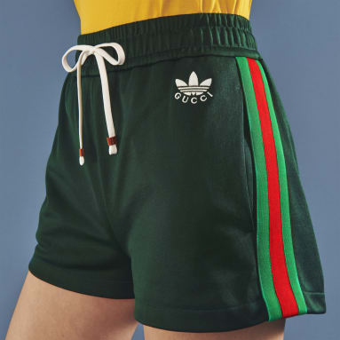 Women Originals Green adidas x Gucci Jersey Shorts
